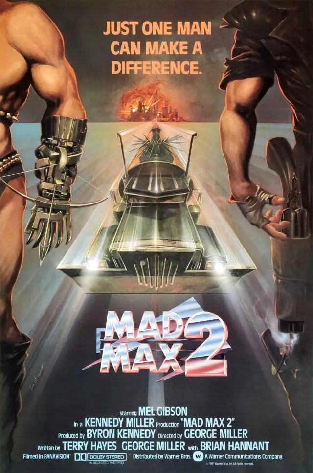 فیلم مکس دیوانه ۲: جنگجوی جاده (The Road Warrior) پوستر