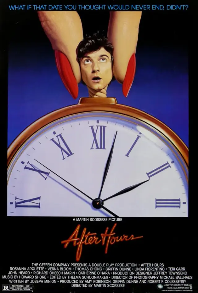فیلم قرار ملاقات (After Hours) پوستر