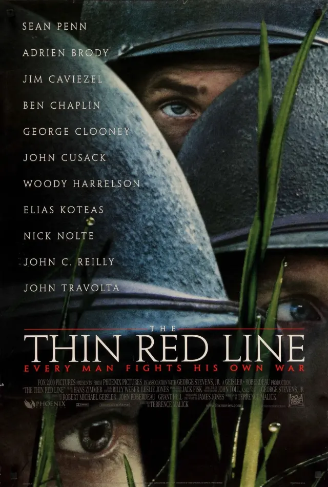 فیلم خط باریک سرخ (The Thin Red Line) پوستر