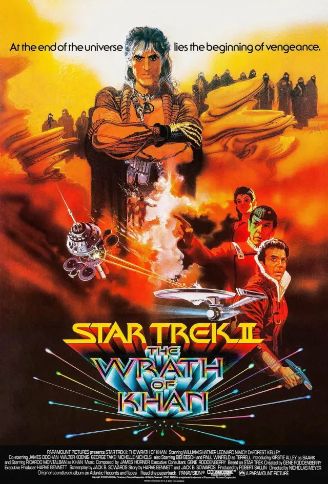 فیلم پیشتازان فضا 2 : خشم خان (Star Trek II: The Wrath of Khan) پوستر
