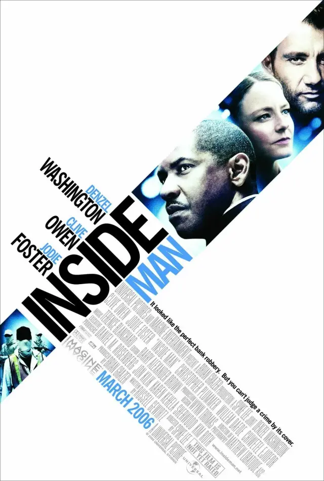 فیلم مرد نفوذی (Inside Man) پوستر