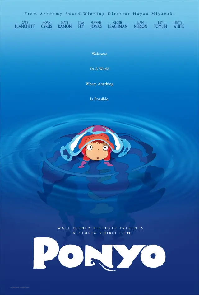 انیمه پونیو (Ponyo) پوستر