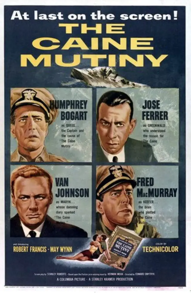 فیلم شورش کین (The Caine Mutiny) پوستر
