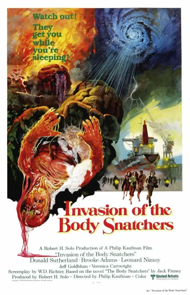فیلم هجوم ربایندگان جسم (Invasion of the Body Snatchers) پوستر