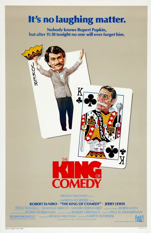 فیلم سلطان کمدی (The King of Comedy) پوستر