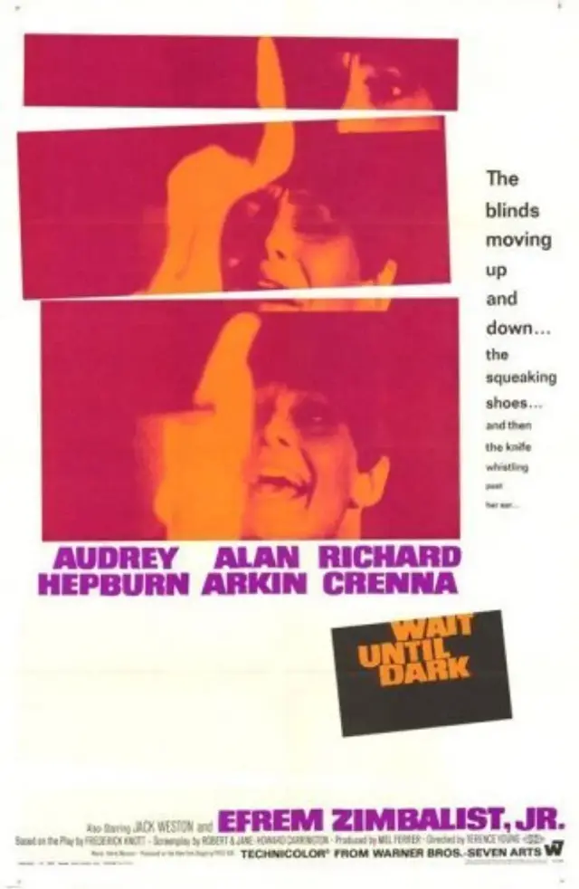 فیلم تا تاریکی صبر کن (Wait Until Dark) پوستر