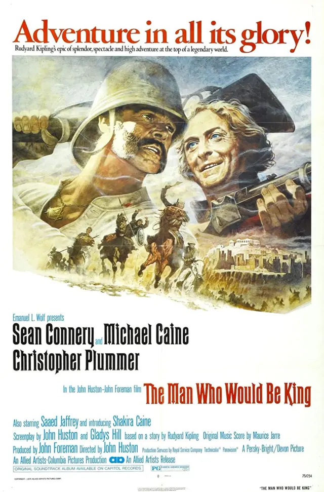 فیلم مردی که میخواست سلطان باشد (The Man Who Would Be King) پوستر