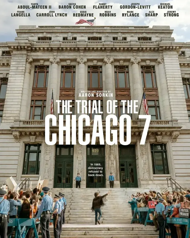 فیلم دادگاه شیکاگو 7 (The Trial of the Chicago 7) پوستر