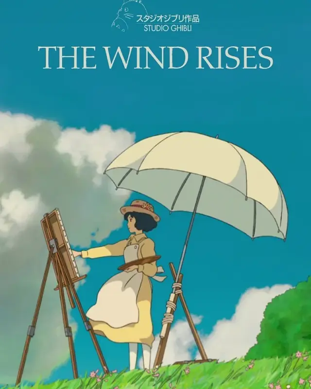 انیمه باد برمی‌خیزد (The Wind Rises) پوستر