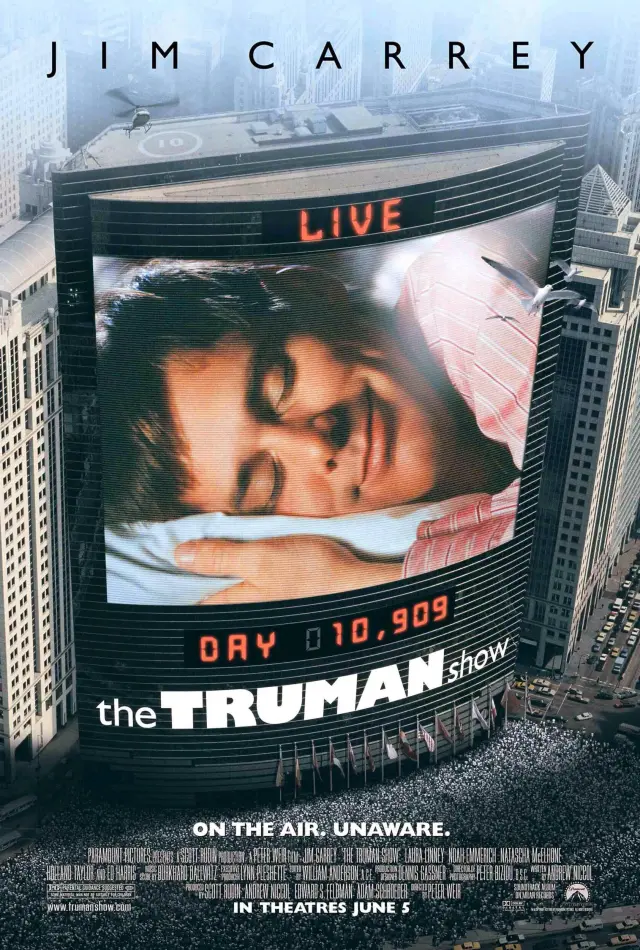 فیلم نمایش ترومن (The Truman Show) پوستر