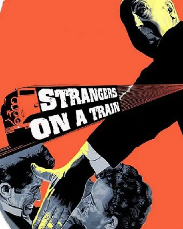 فیلم بیگانگان در ترن (Strangers on a Train) پوستر
