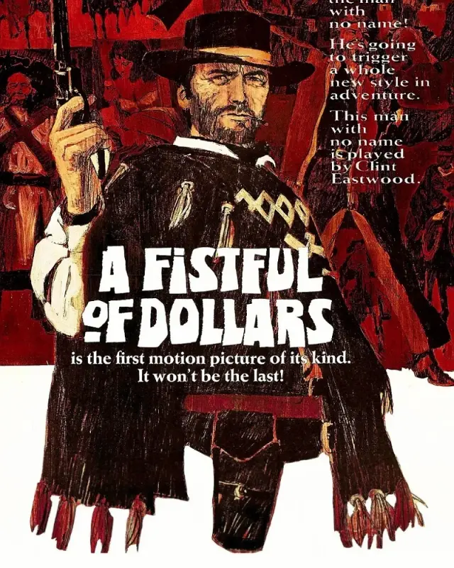 فیلم به خاطر یک مشت دلار (A Fistful of Dollars) پوستر