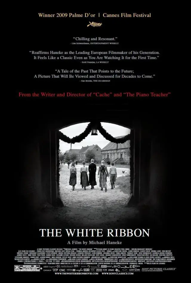 فیلم روبان سفید (The White Ribbon) پوستر