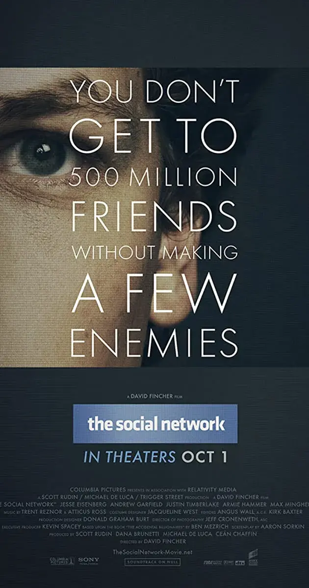 فیلم شبکه اجتماعی (The Social Network) پوستر