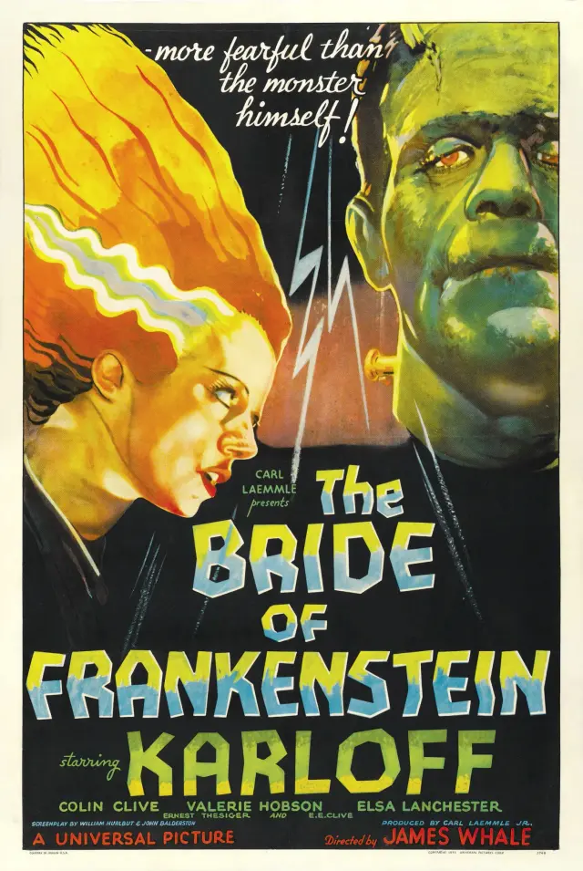 فیلم عروس فرانکنشتاین (Bride of Frankenstein) پوستر