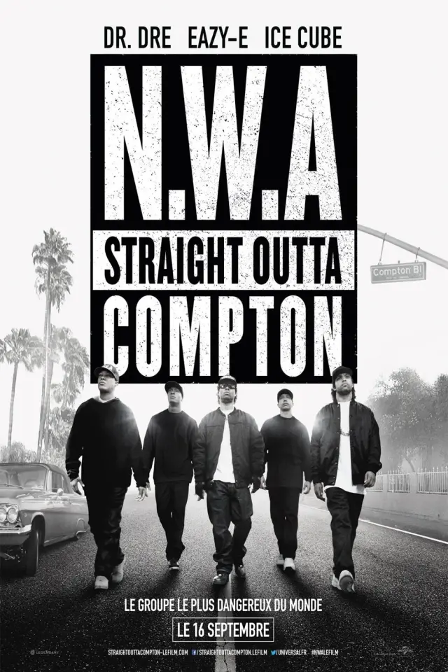 فیلم مستقیم از کامپتن (Straight Outta Compton) پوستر
