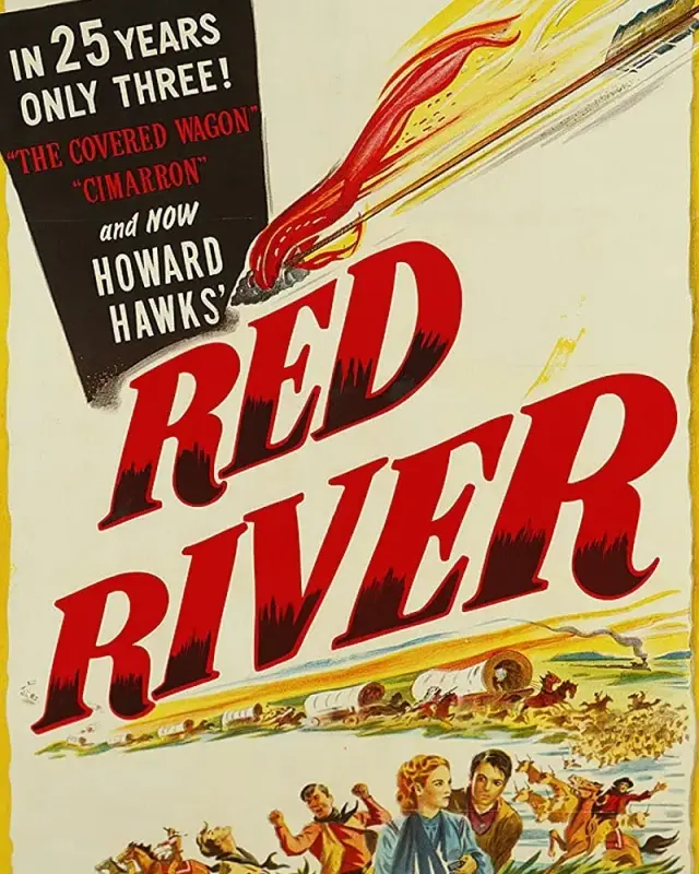فیلم رودخانه سرخ (Red River) پوستر