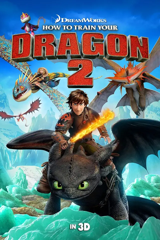 انیمیشن چگونه اژدهای خود را آموزش دهید 2 (How to Train Your Dragon 2) پوستر