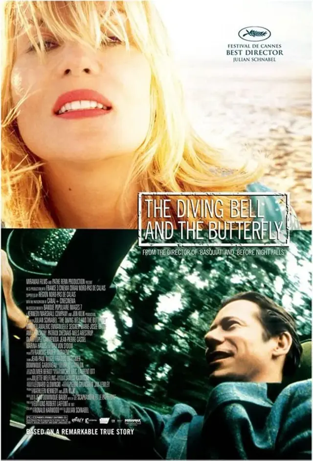 فیلم پیله و پروانه (The Diving Bell and the Butterfly) پوستر