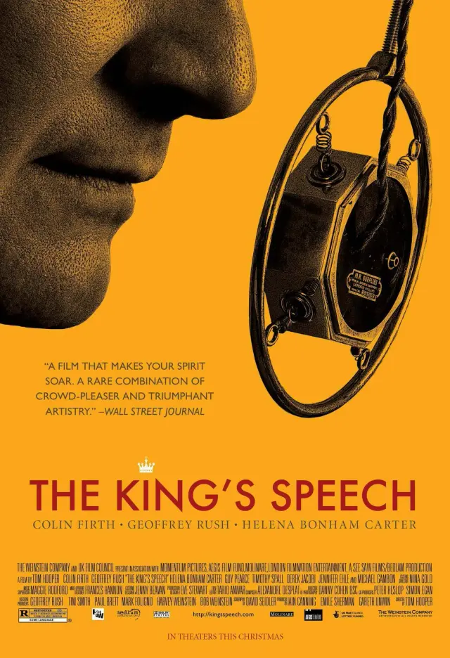 فیلم سخنرانی پادشاه (The King's Speech) پوستر