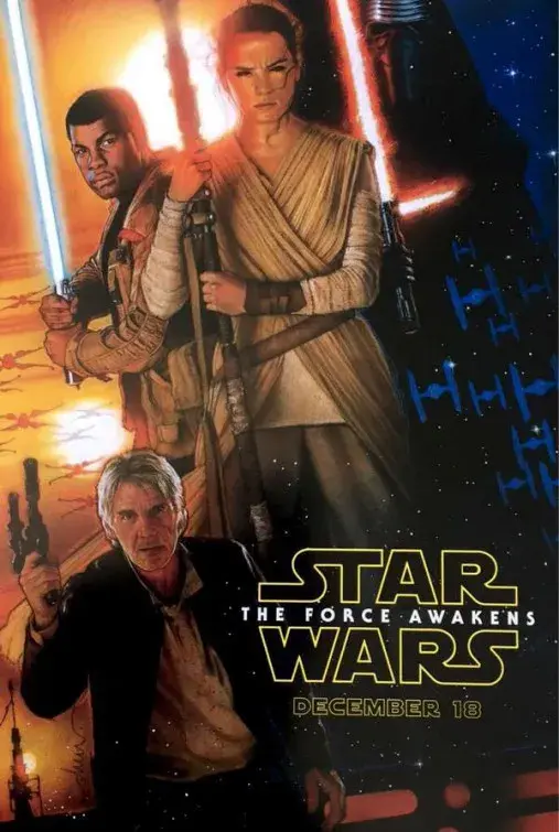 فیلم جنگ ستارگان 7 نیرو برمی خیزد (Star Wars: Episode VII - The Force Awakens) پوستر