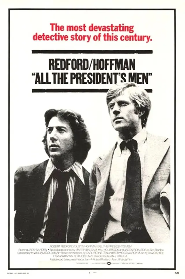 فیلم همه مردان رئیس جمهور (All the President's Men) پوستر