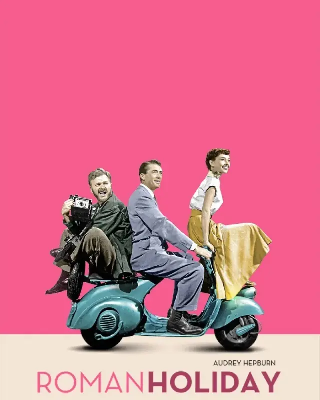 فیلم تعطیلات رمی (Roman Holiday) پوستر
