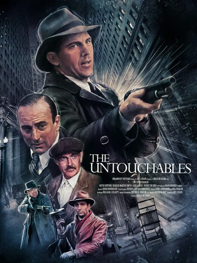 فیلم تسخیرناپذیران (The Untouchables) پوستر