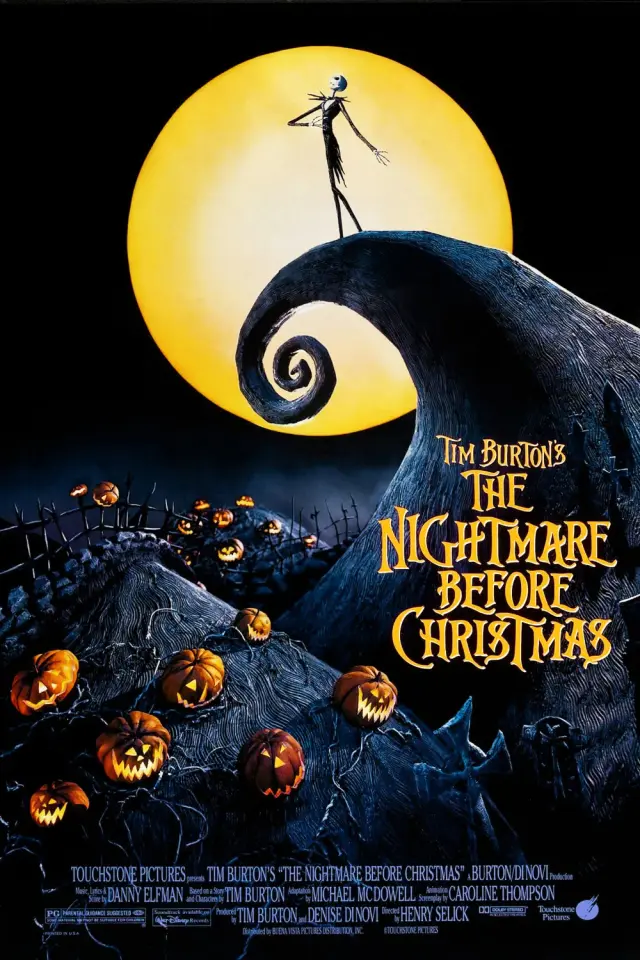 انیمیشن کابوس قبل از کریسمس (The Nightmare Before Christmas) پوستر