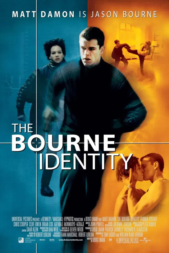 فیلم هویت بورن (The Bourne Identity) پوستر
