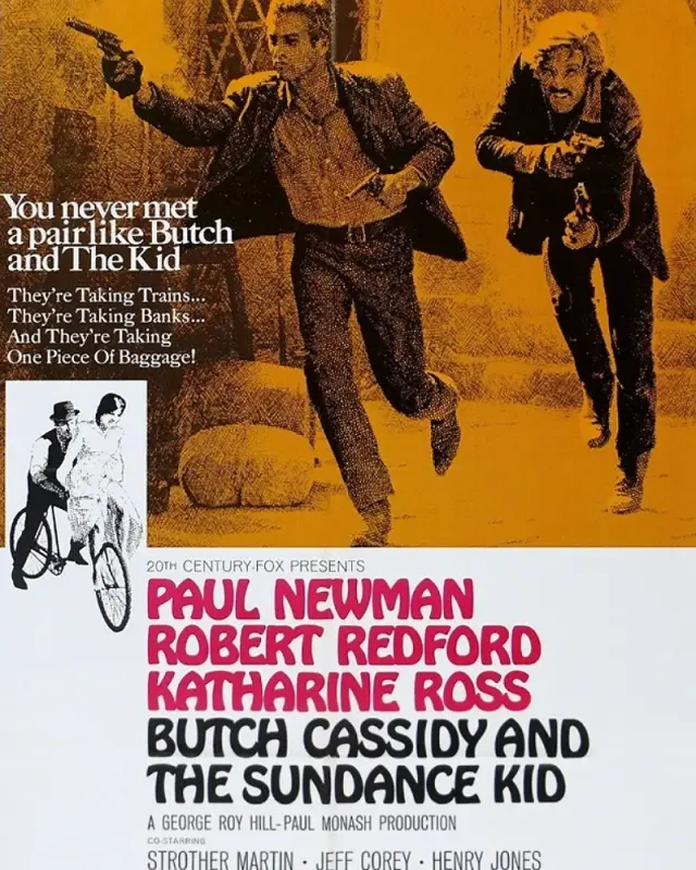 فیلم بوچ کسیدی و ساندنس کید (Butch Cassidy and the Sundance Kid) پوستر