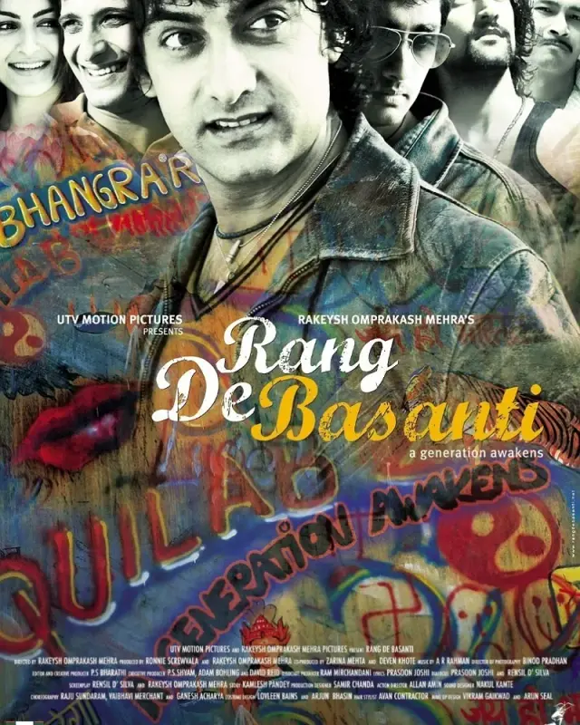 رنگ فداکاری (Rang De Basanti) پوستر