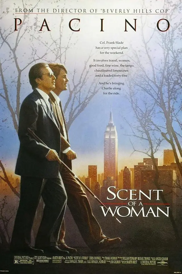 فیلم بوی خوش یک زن (Scent of a Woman) پوستر