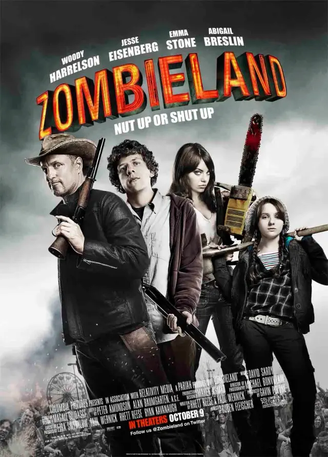 فیلم سرزمین زامبی ها (Zombieland) پوستر