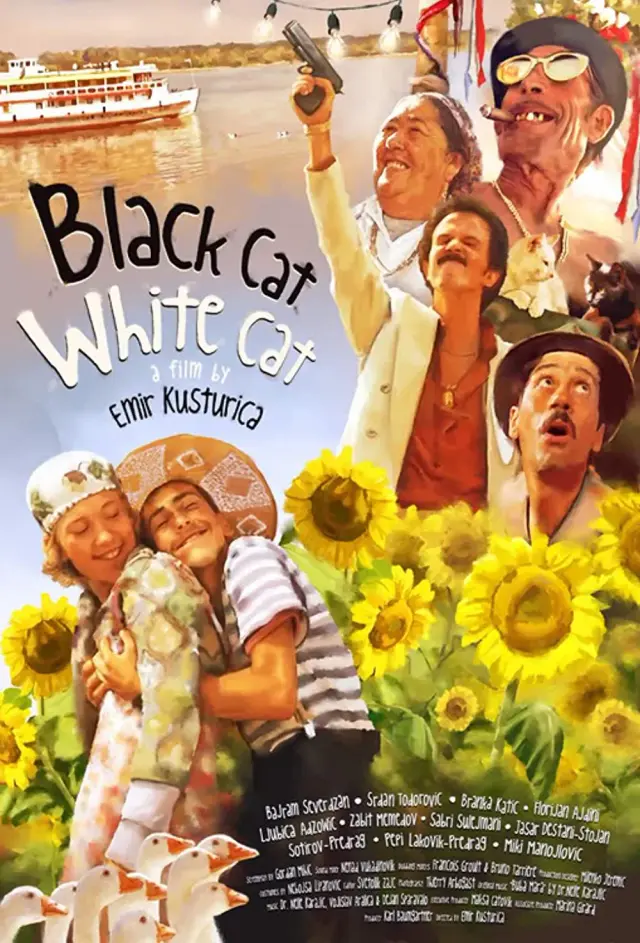 فیلم گربه سیاه گربه سفید (Black Cat, White Cat) پوستر