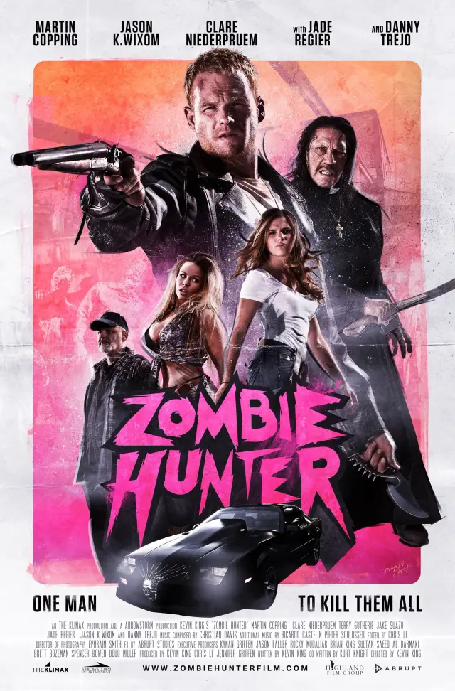 فیلم شکارچی زامبی (Zombie Hunter) پوستر