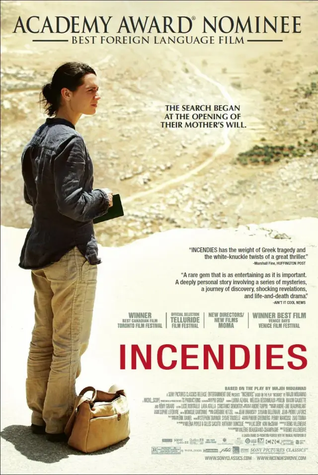 فیلم ویران شده (Incendies) پوستر
