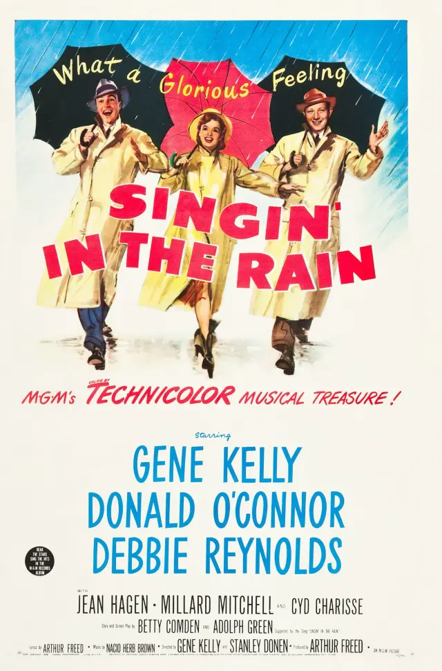 فیلم آواز در باران (Singin' in the Rain) پوستر