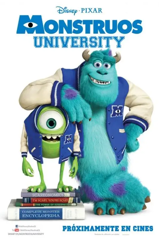 انیمیشن دانشگاه هیولاها (Monsters University) پوستر
