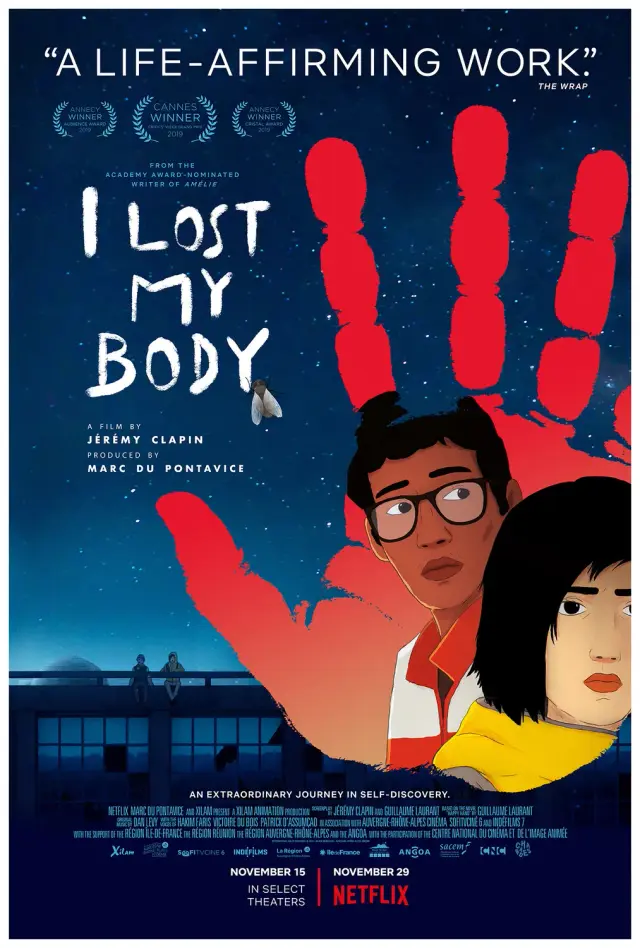 انیمیشن من بدنم را گم کردم (I Lost My Body) پوستر