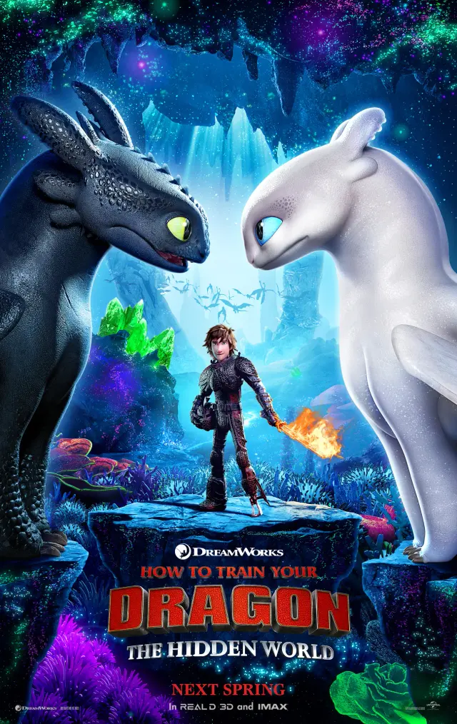 انیمیشن چگونه اژدهای خود را تربیت کنیم: دنیای پنهان (How to Train Your Dragon: The Hidden World) پوستر