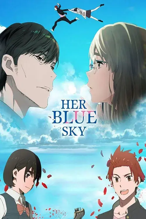 انیمه آسمان آبی او (Her Blue Sky) پوستر