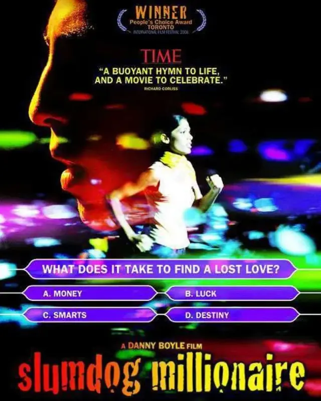 فیلم میلیونر زاغه نشین (Slumdog Millionaire) پوستر