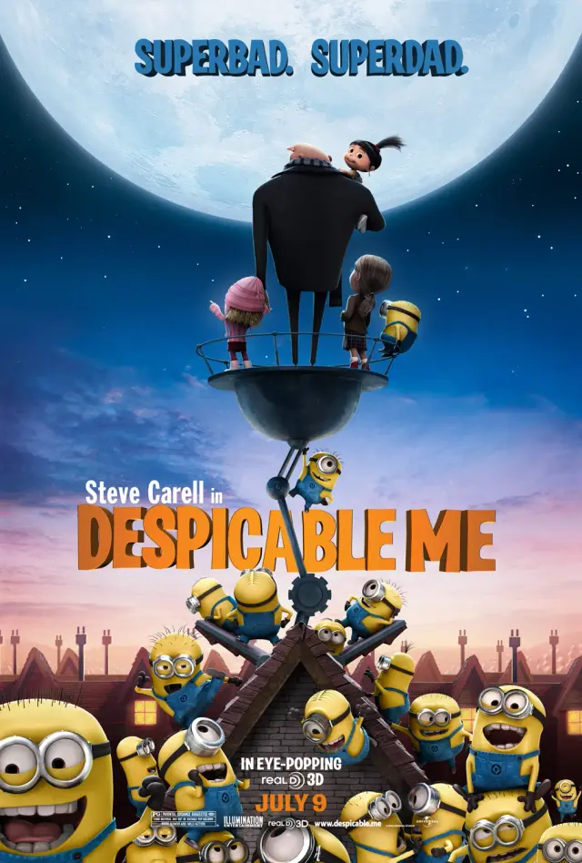 انیمیشن من نفرت انگیز (Despicable Me) پوستر