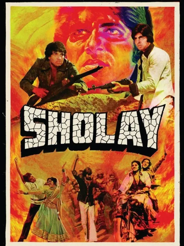 فیلم شعله (Sholay) پوستر