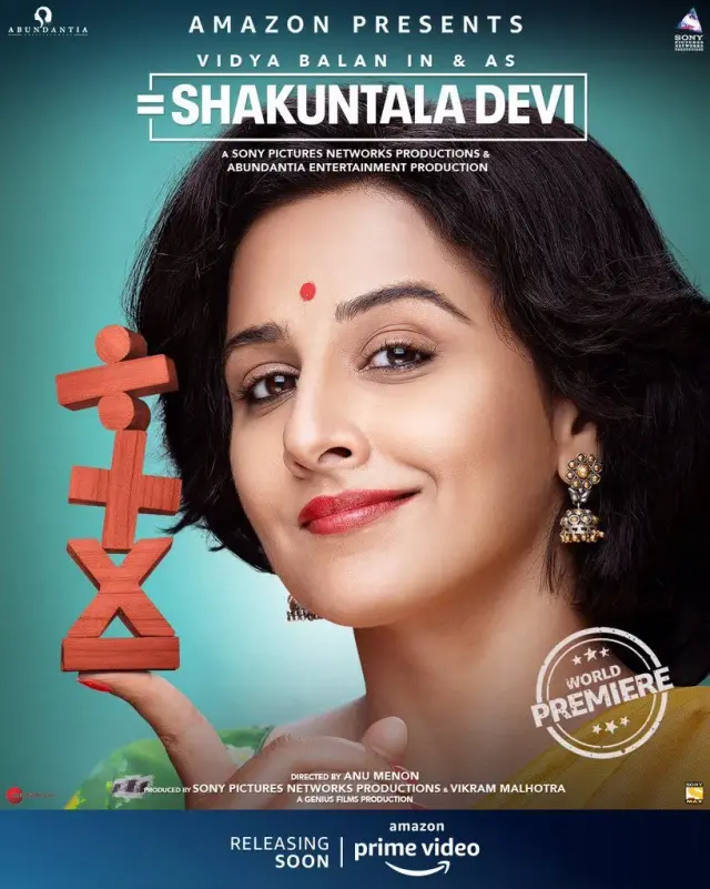 فیلم شاکونتالا دوی (Shakuntala Devi) پوستر