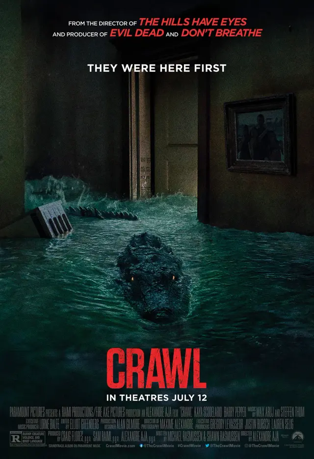 فیلم خزنده (Crawl) پوستر