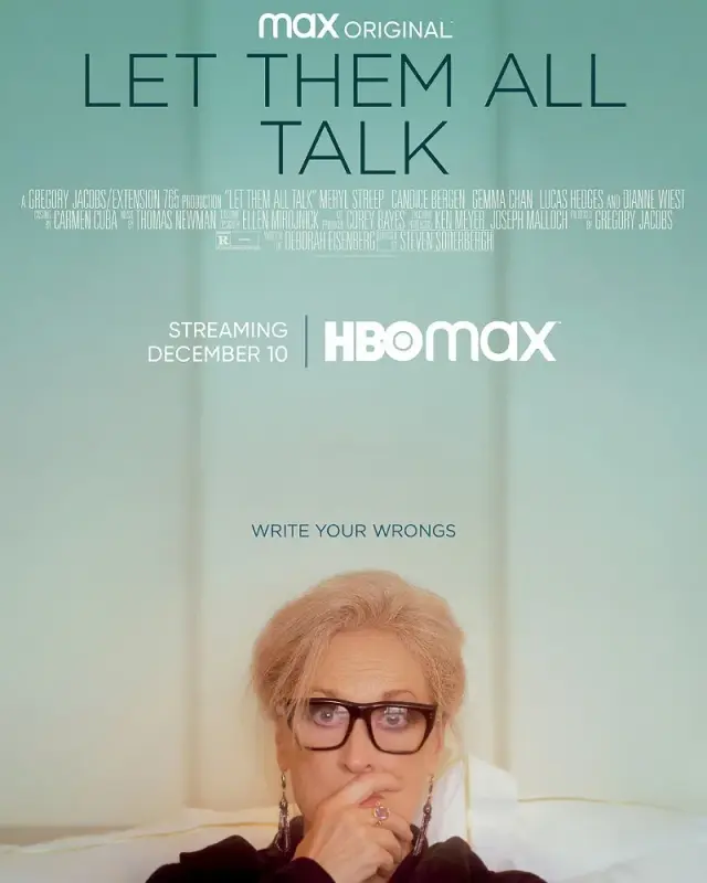 فیلم بگذار همه آن ها صحبت کنند (Let Them All Talk) پوستر