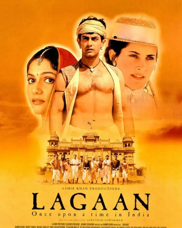 فیلم باج: روزی روزگاری در هند (Lagaan: Once Upon a Time in India) پوستر