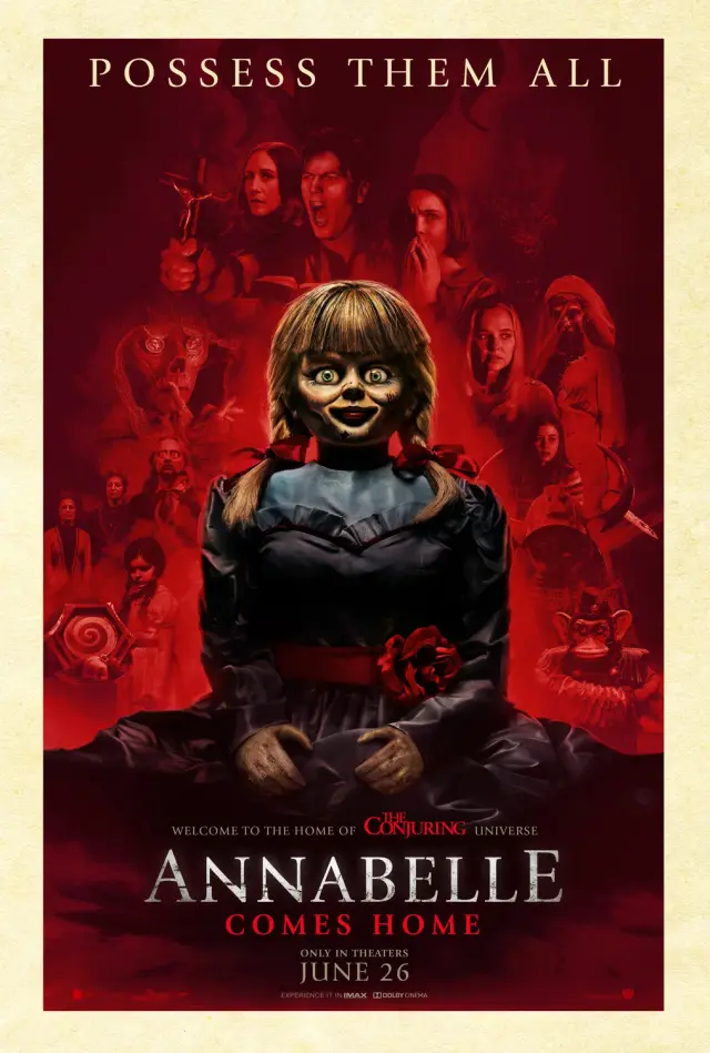 فیلم آنابل به خانه می آید (Annabelle Comes Home) پوستر